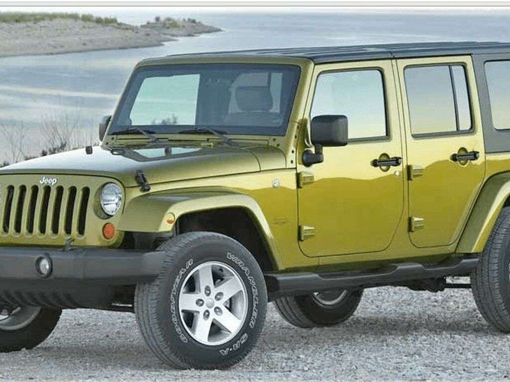 Bagasjeromsmatte til Jeep Wrangler JK 2007 - 2018