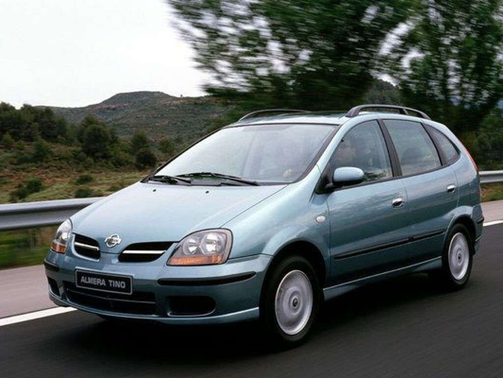 Bagasjeromsmatte til Nissan Almera Tino 2000 - 2007