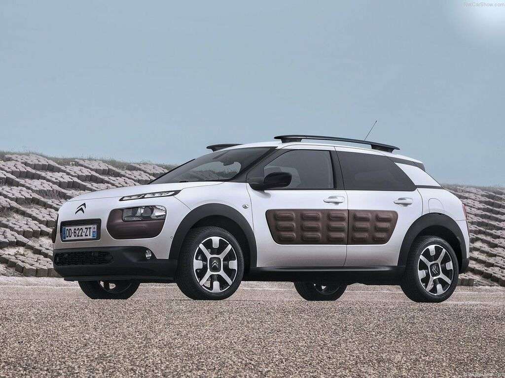 Bagasjeromsmatte til Citroën C4 Cactus 2014 - 2018