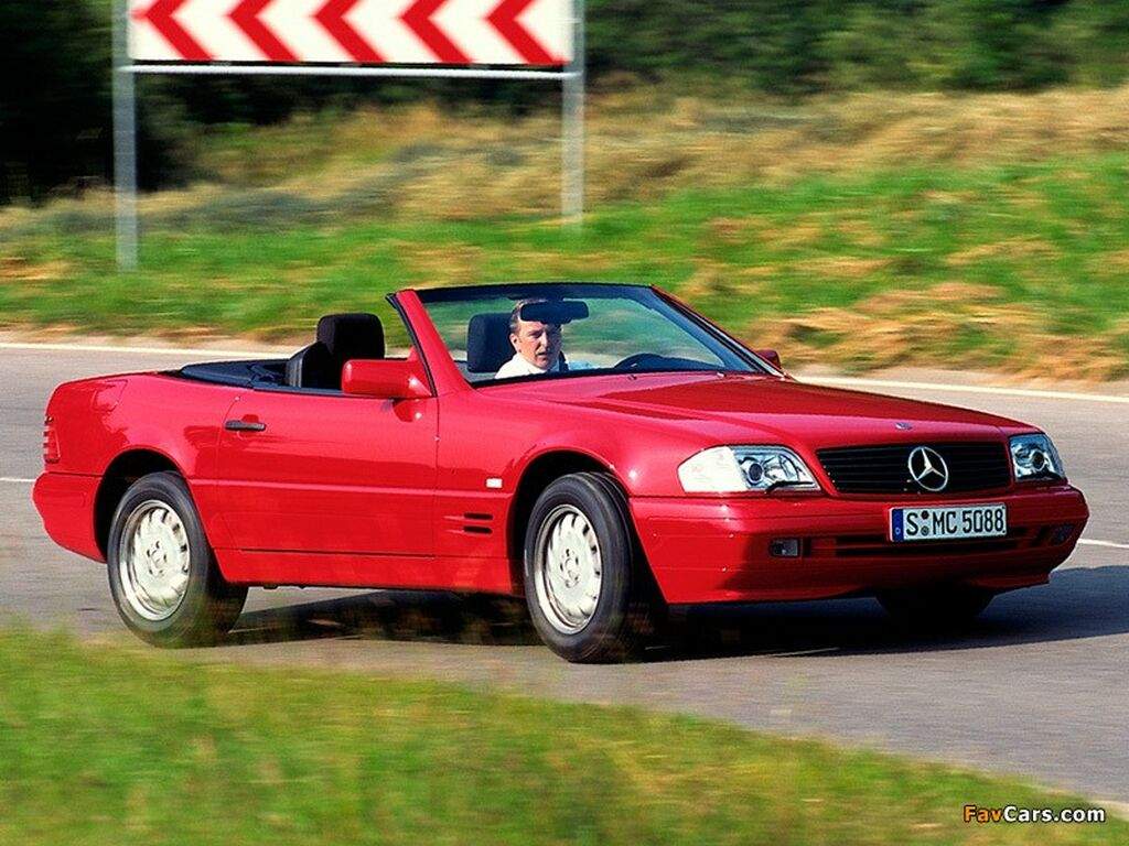 Bagasjeromsmatte til Mercedes SL R129 1989 - 2001