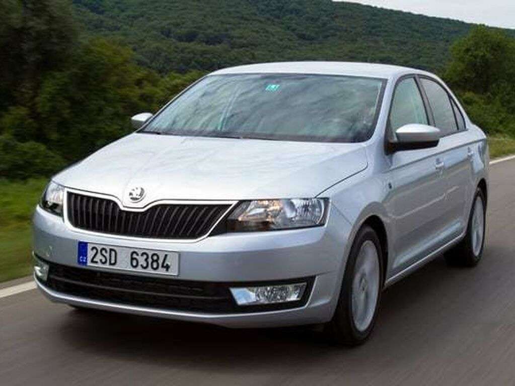 Bagasjeromsmatte til Skoda Rapid 2012 - 2019