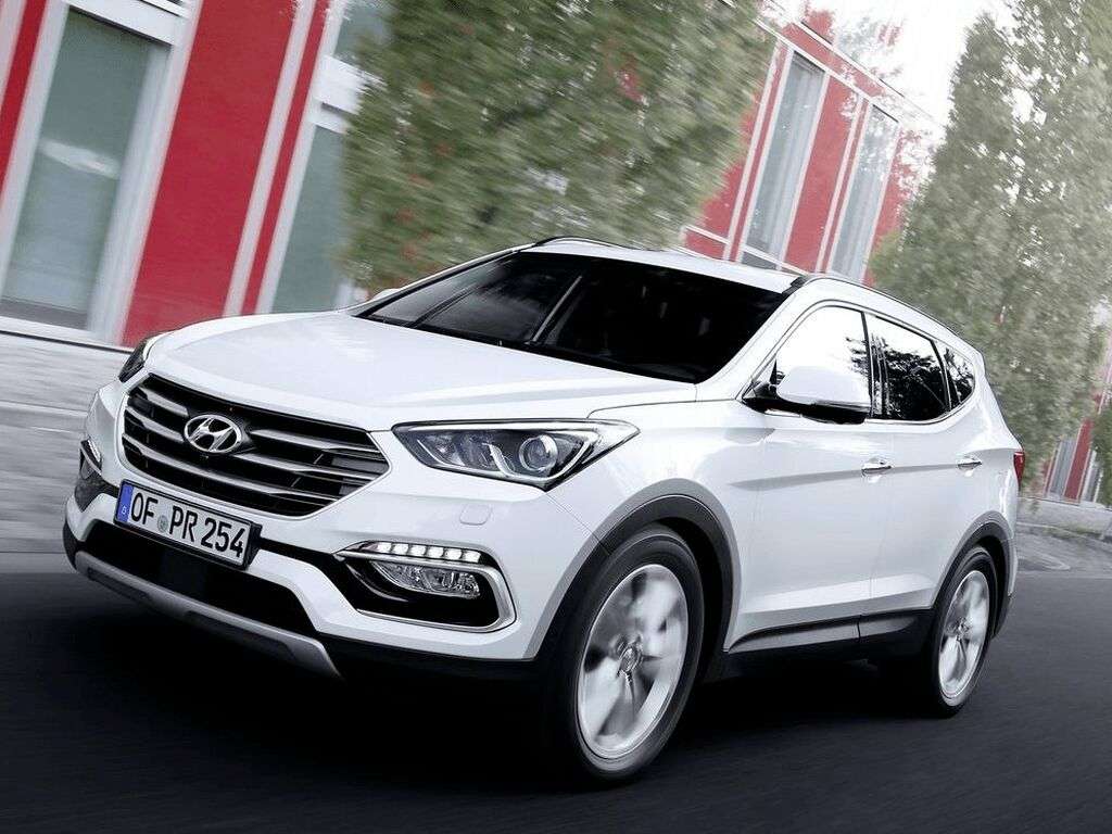 Bagasjeromsmatte til Hyundai Santa Fé DM 2012 - 2018