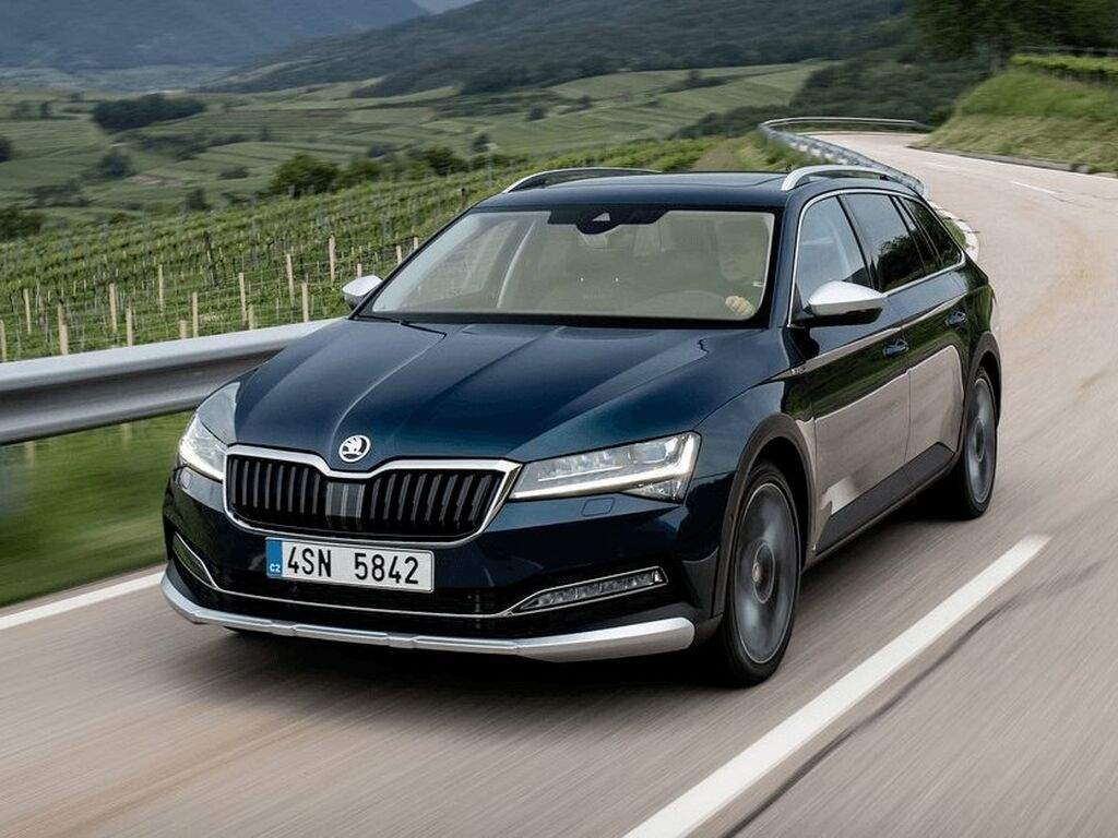 Bagasjeromsmatte til Skoda Superb 2019 - 2024