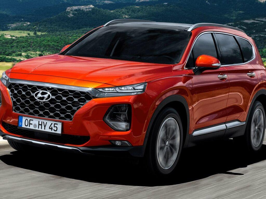 Bagasjeromsmatte til Hyundai Santa Fé TM 2018 - 2020