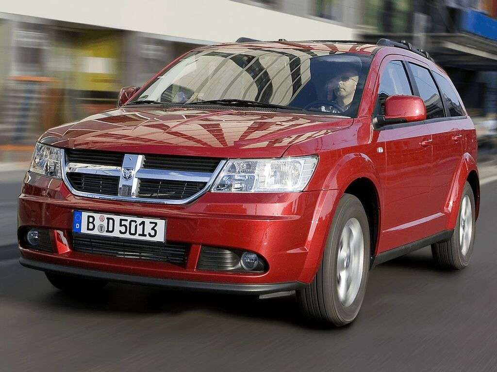 Bagasjeromsmatte til Dodge Journey 2008 - 2011