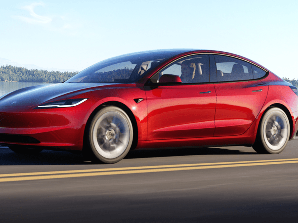 Bagasjeromsmatte til Tesla Model 3 2023 - 2025