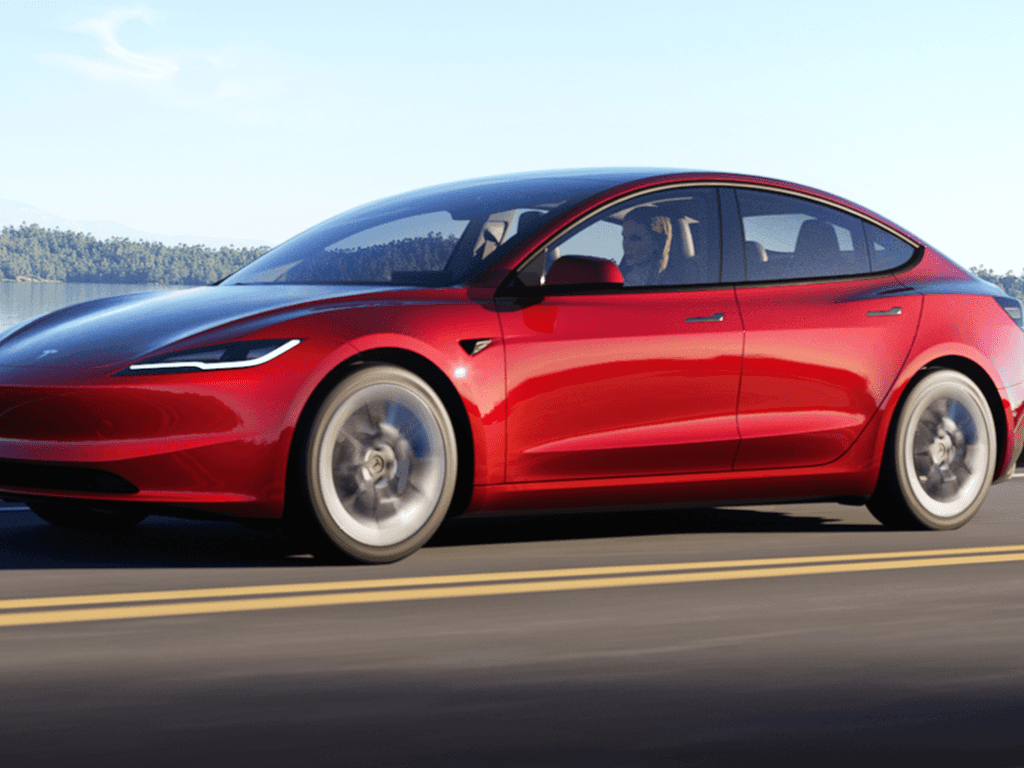 Bagasjeromsmatte til Tesla Model 3 2023 - 2025