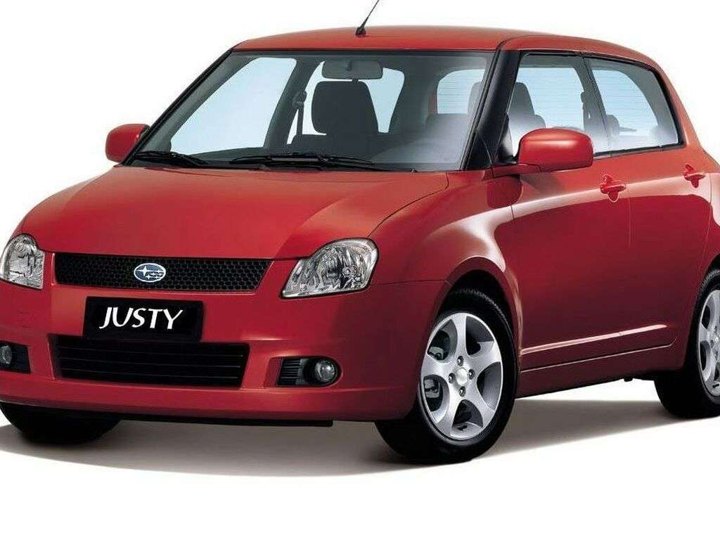 Bilmatter til Subaru Justy 2003 - 2007
