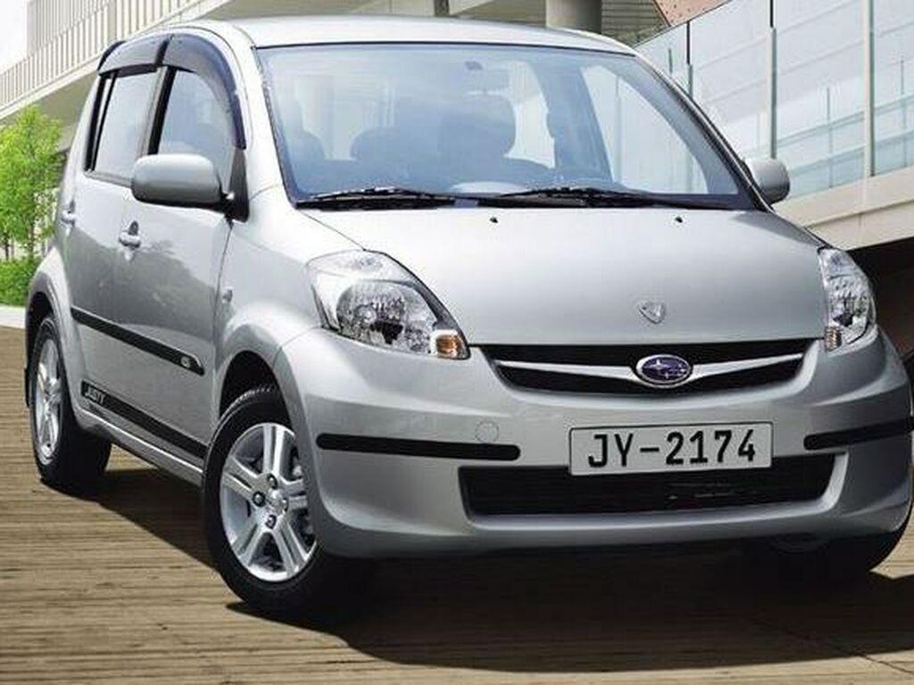 Bilmatter til Subaru Justy 2007 - 2011