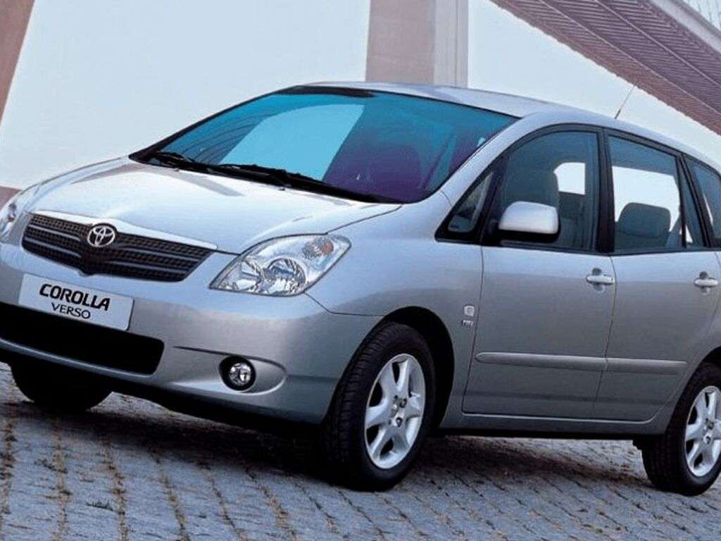 Bilmatter til Toyota Corolla Verso 2002 - 2004