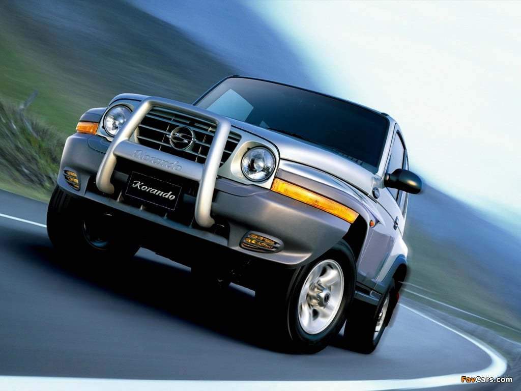 Bilmatter til SsangYong Korando 1996 - 2006