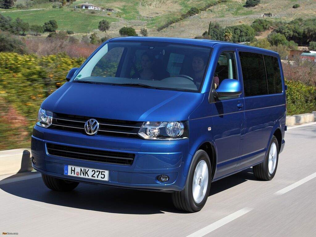 Bilmatter til Volkswagen Transporter T5 Caravelle 2003 - 2015