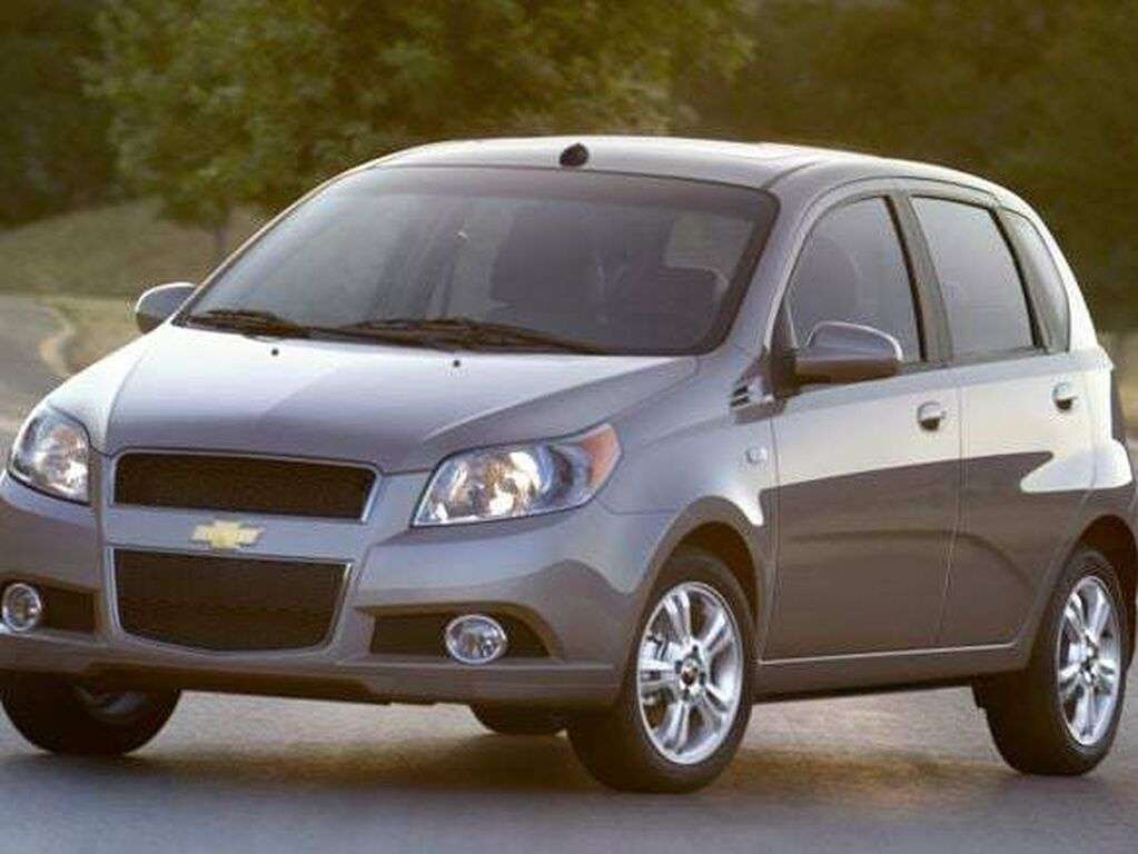 Bagasjeromsmatte til Chevrolet Aveo 2006 - 2011
