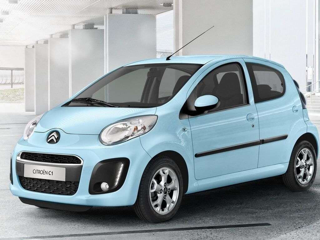 Bagasjeromsmatte til Citroën C1 2009 - 2014