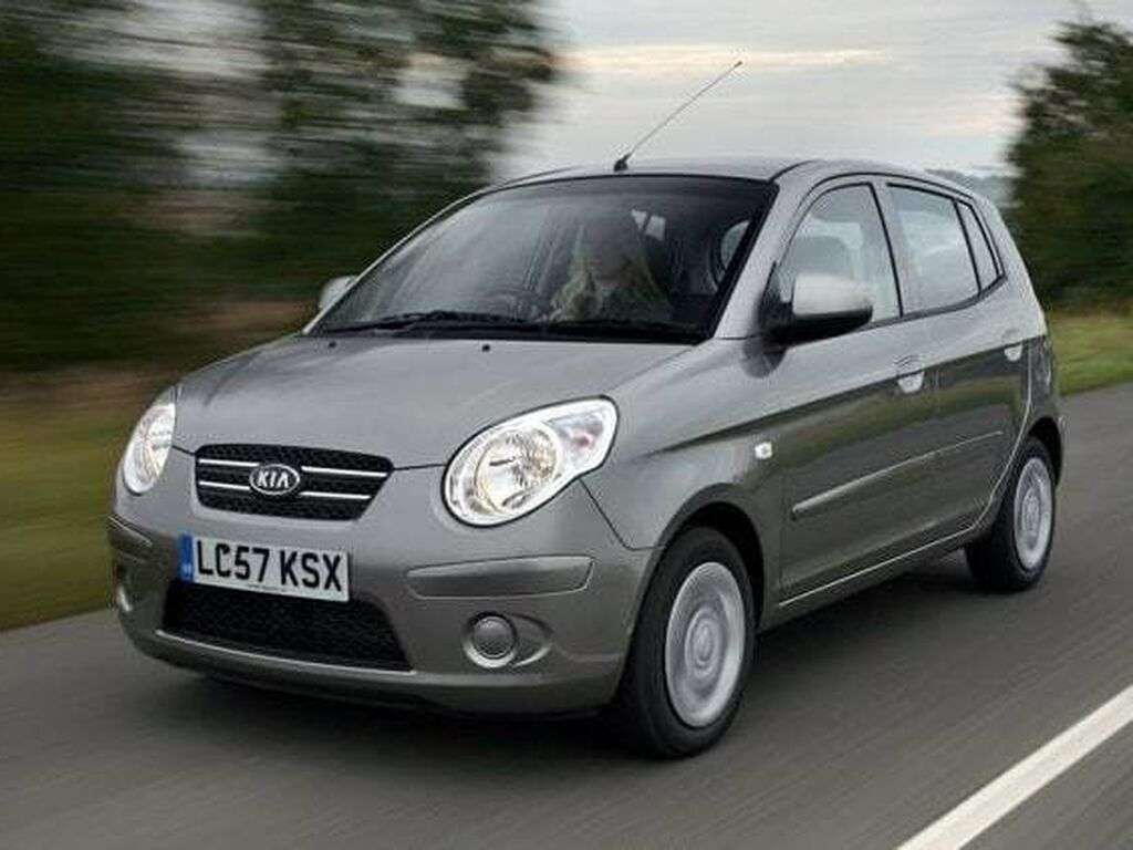Bagasjeromsmatte til Kia Picanto 2004 - 2008