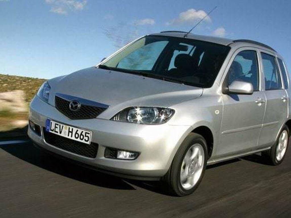 Bagasjeromsmatte til Mazda 2 2003 - 2007