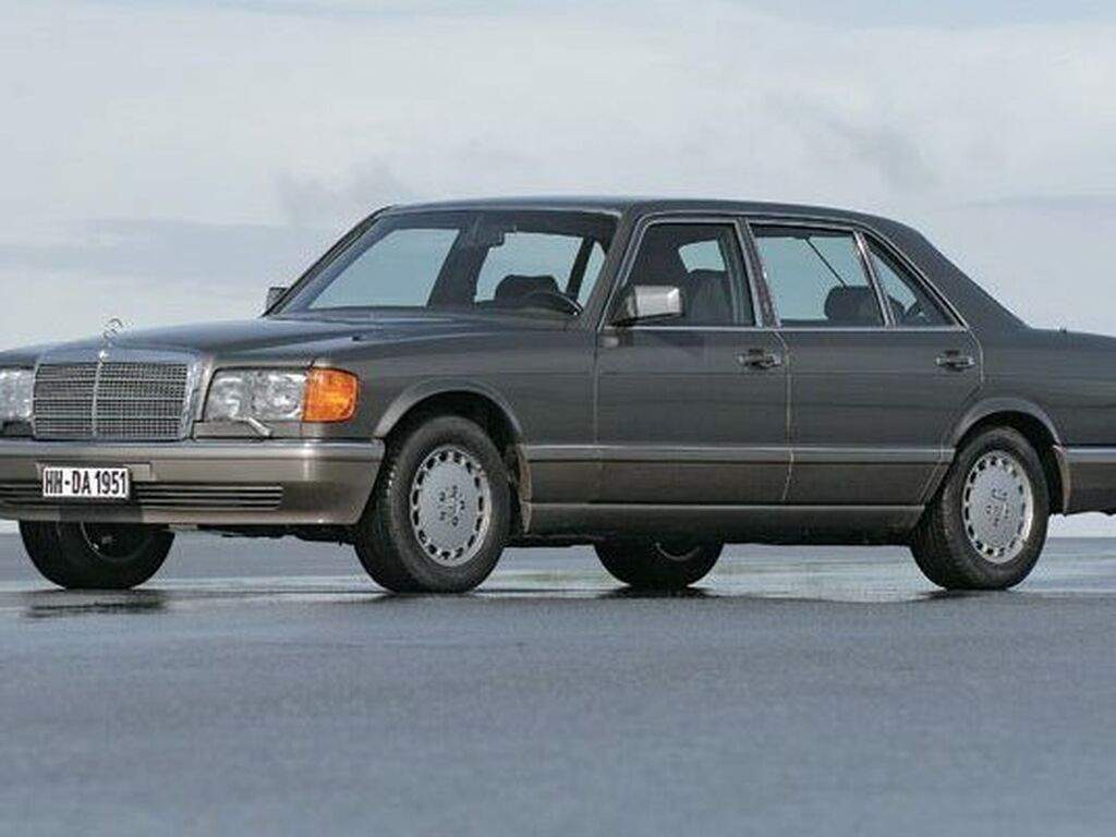 Bagasjeromsmatte til Mercedes S-Klasse W126 1979 - 1991