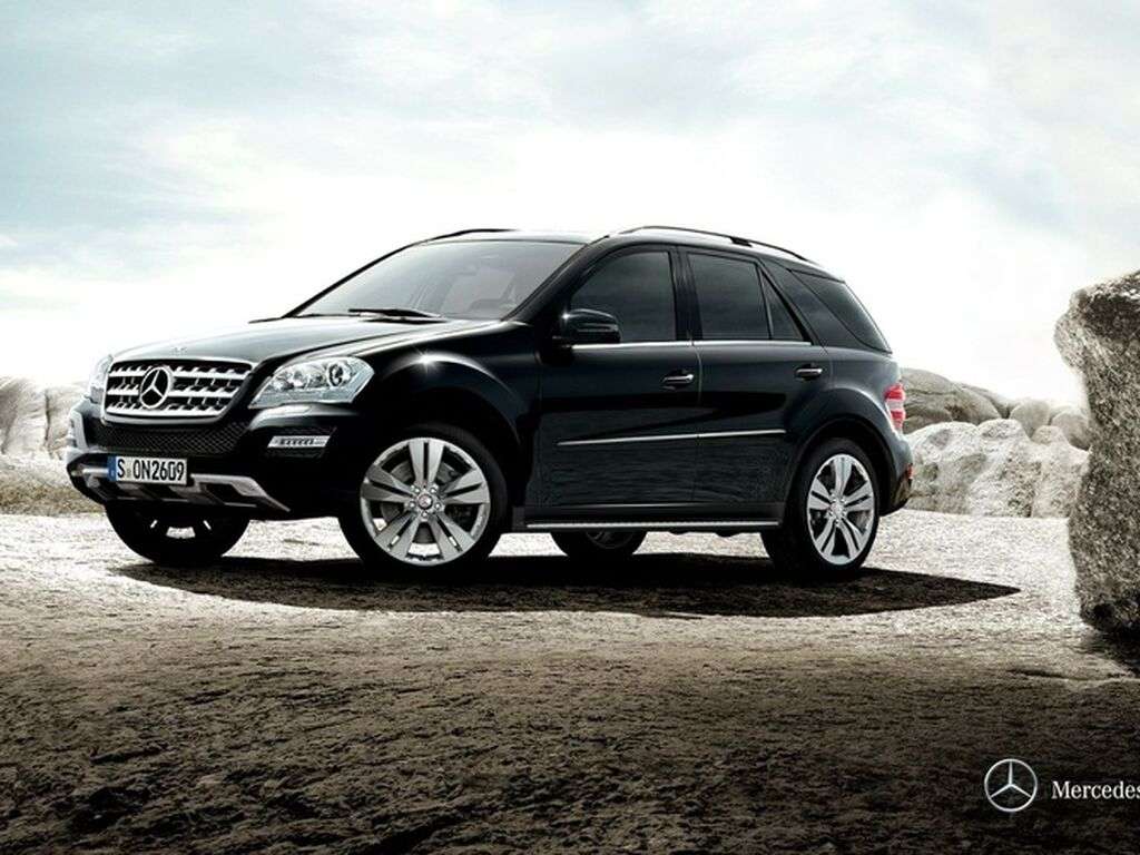 Bagasjeromsmatte til Mercedes M-Klasse W164 2005 - 2011