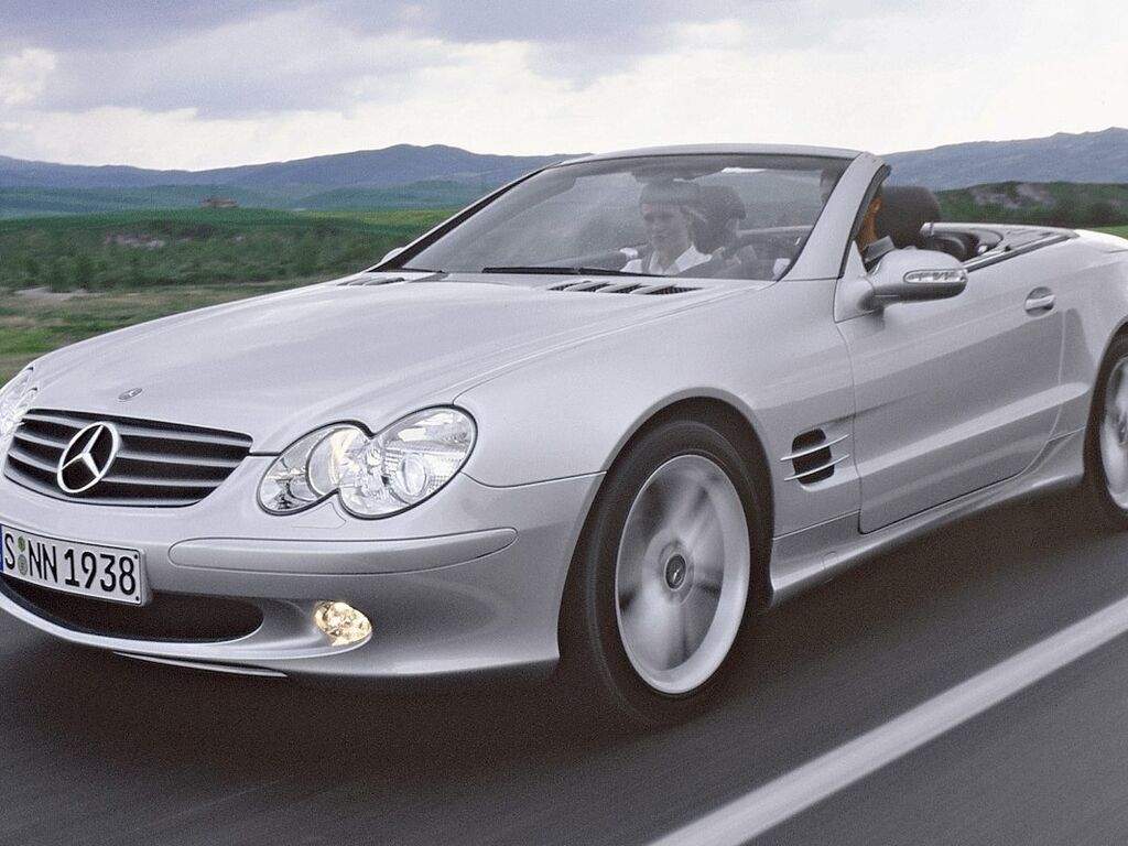 Bagasjeromsmatte til Mercedes SL R230 2001 - 2012