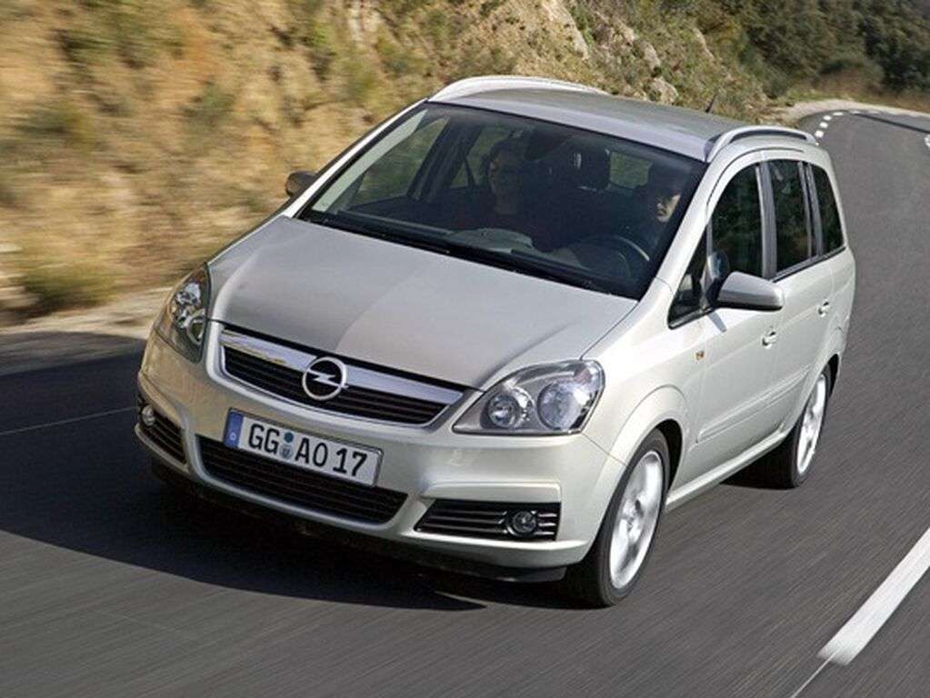 Bagasjeromsmatte til Opel Zafira B 2005 - 2012