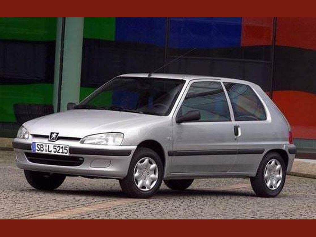 Bagasjeromsmatte til Peugeot 106 1996 - 2003