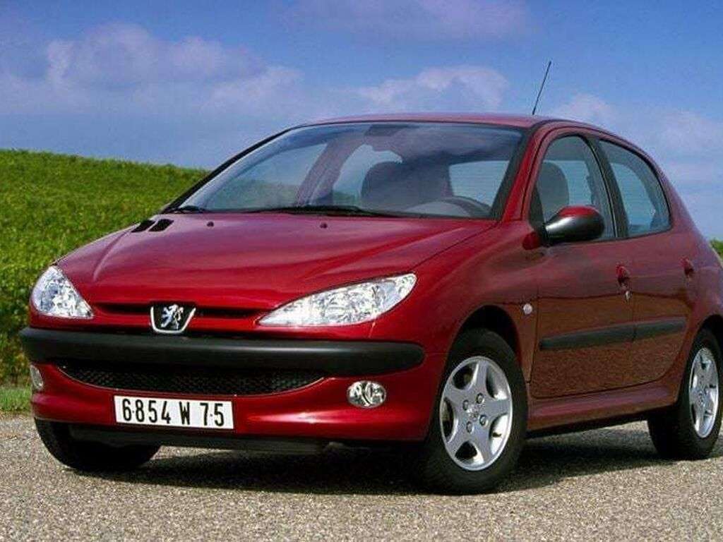 Bagasjeromsmatte til Peugeot 206 1998 - 2013