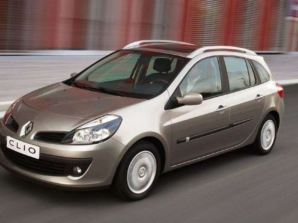 Bagasjeromsmatte til Renault Clio 2005 - 2012