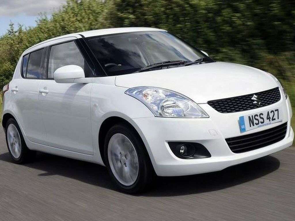 Bagasjeromsmatte til Suzuki Swift 2010 - 2017