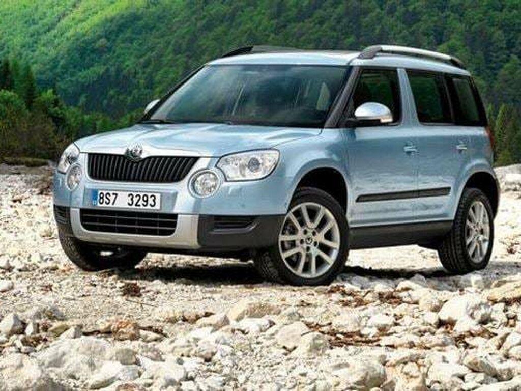 Bagasjeromsmatte til Skoda Yeti 2009 - 2013