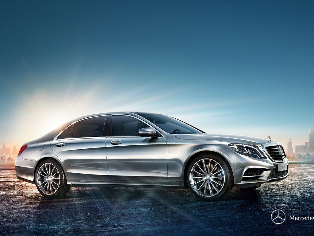 Bagasjeromsmatte til Mercedes S-Klasse W222/V222/X222 2013 - 2020