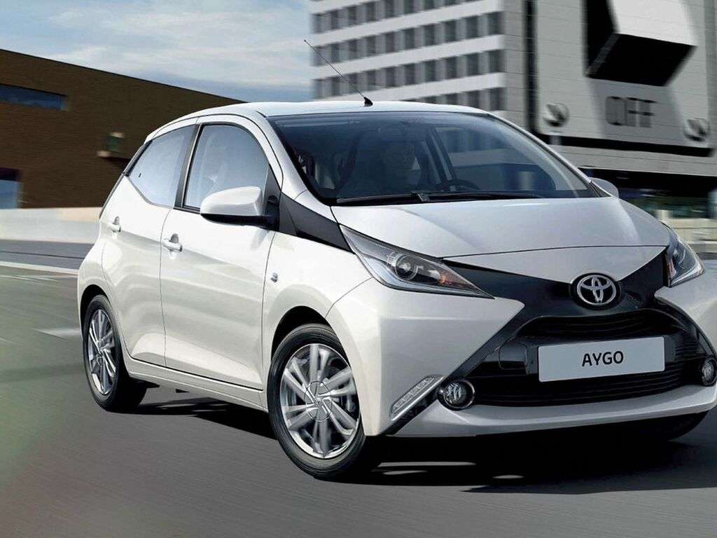Bagasjeromsmatte til Toyota Aygo 2014 - 2018