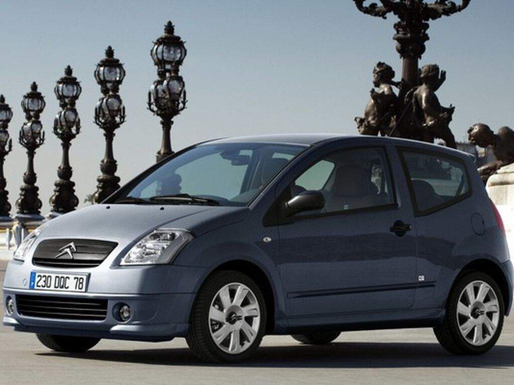 Bagasjeromsmatte til Citroën C2 2003 - 2009