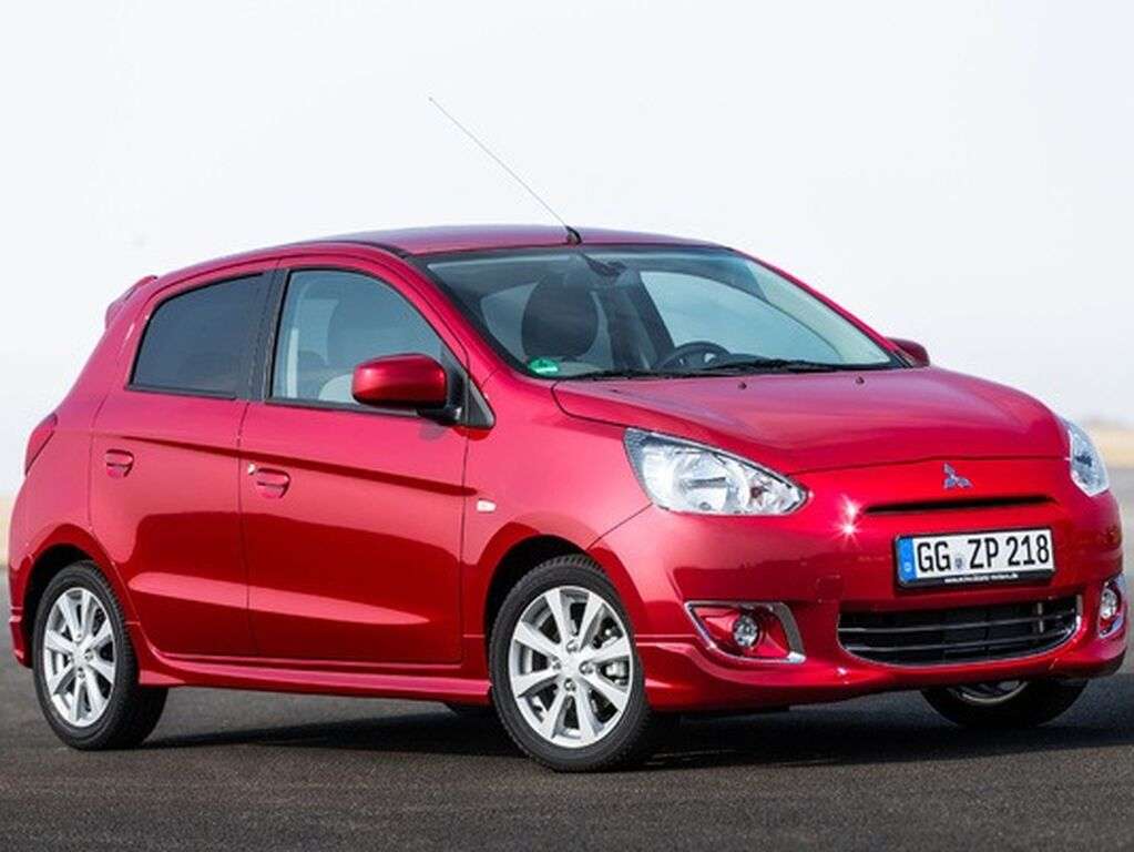 Bagasjeromsmatte til Mitsubishi Space Star 2013 - 2016