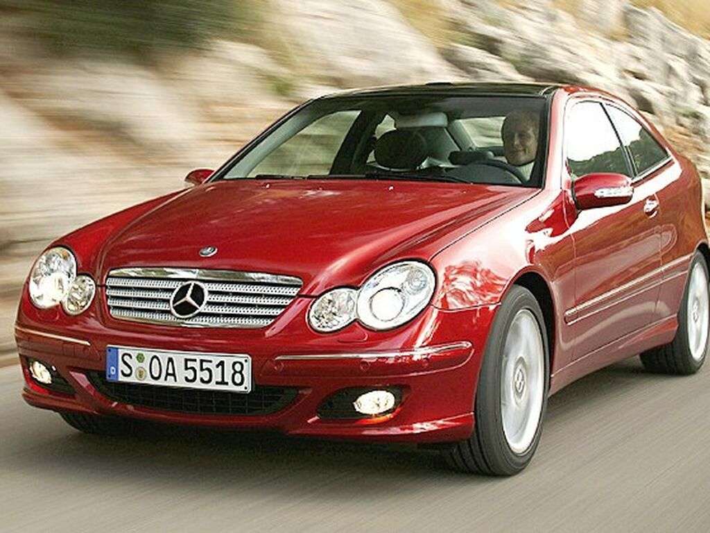 Bagasjeromsmatte til Mercedes C-Klasse CL203 2000 - 2008