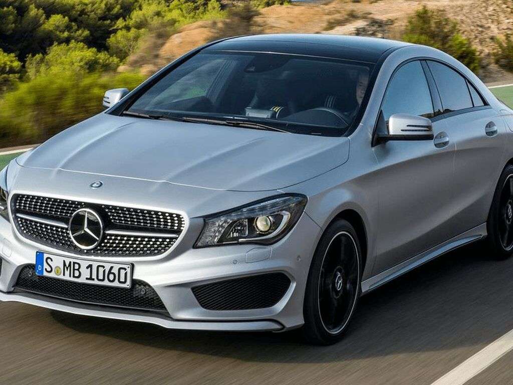 Bagasjeromsmatte til Mercedes CLA C117/X117 2013 - 2019
