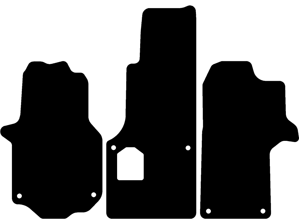 Enkelt passasjersete | Med ekstra gulvvarme | Elektrisk håndbrems