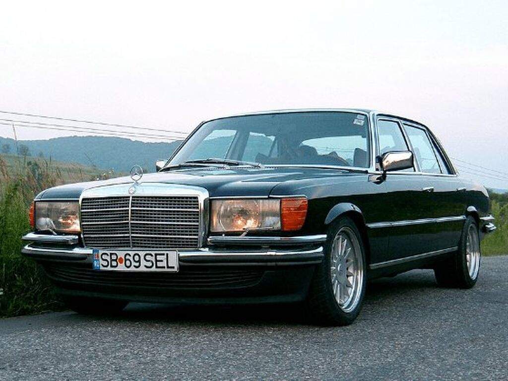 Bilmatter til Mercedes W116 1972 - 1980