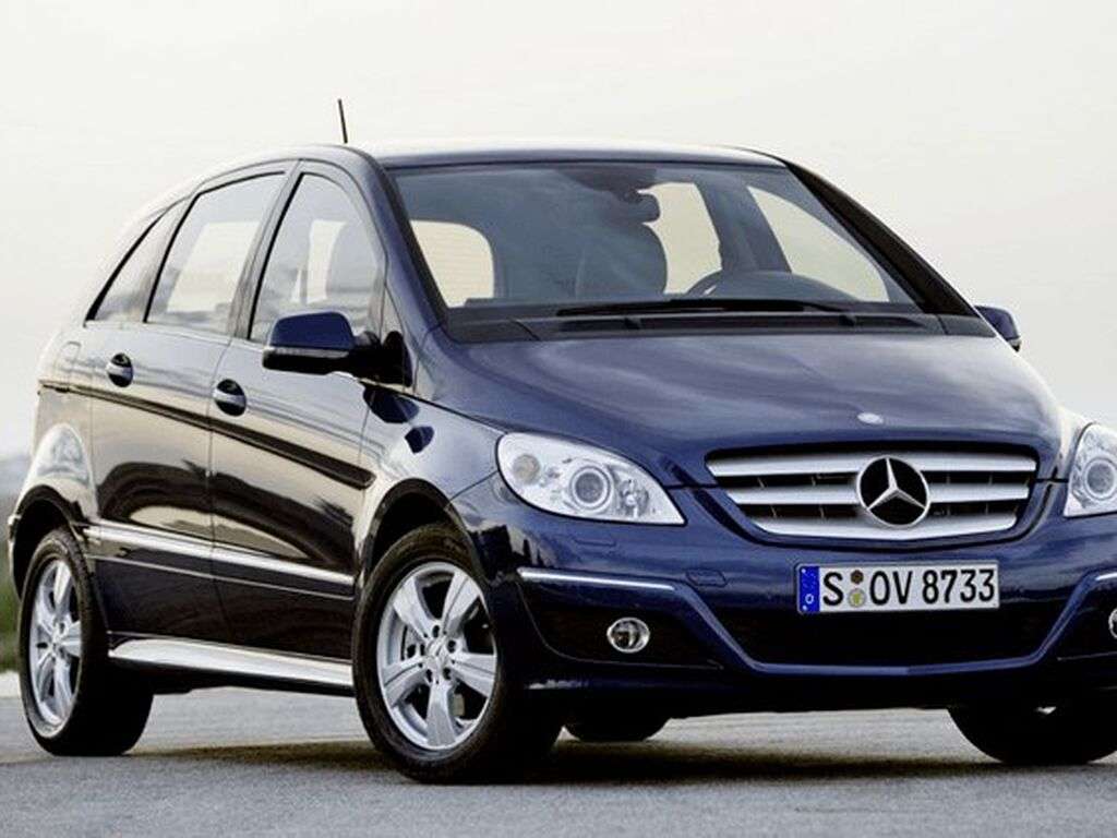 Bagasjeromsmatte til Mercedes B-Klasse T245 2005 - 2011