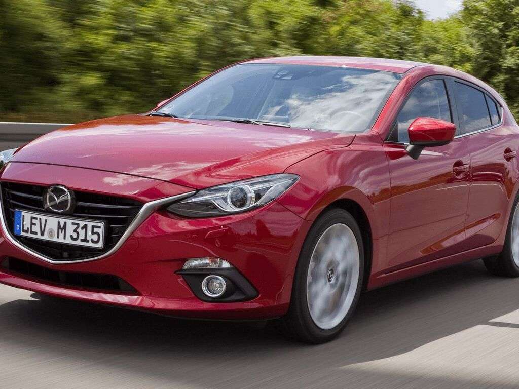 Bagasjeromsmatte til Mazda 3 2013 - 2019
