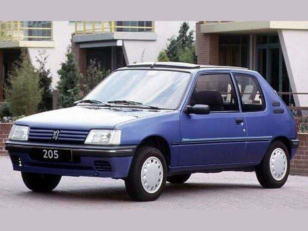 Bilmatter til Peugeot 205 1983 - 1998