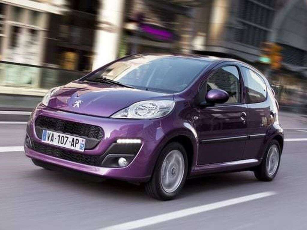 Bilmatter til Peugeot 107 2009 - 2014
