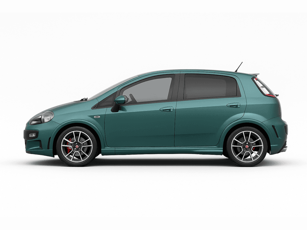 Bagasjeromsmatte til Abarth Punto 2007 - 2014