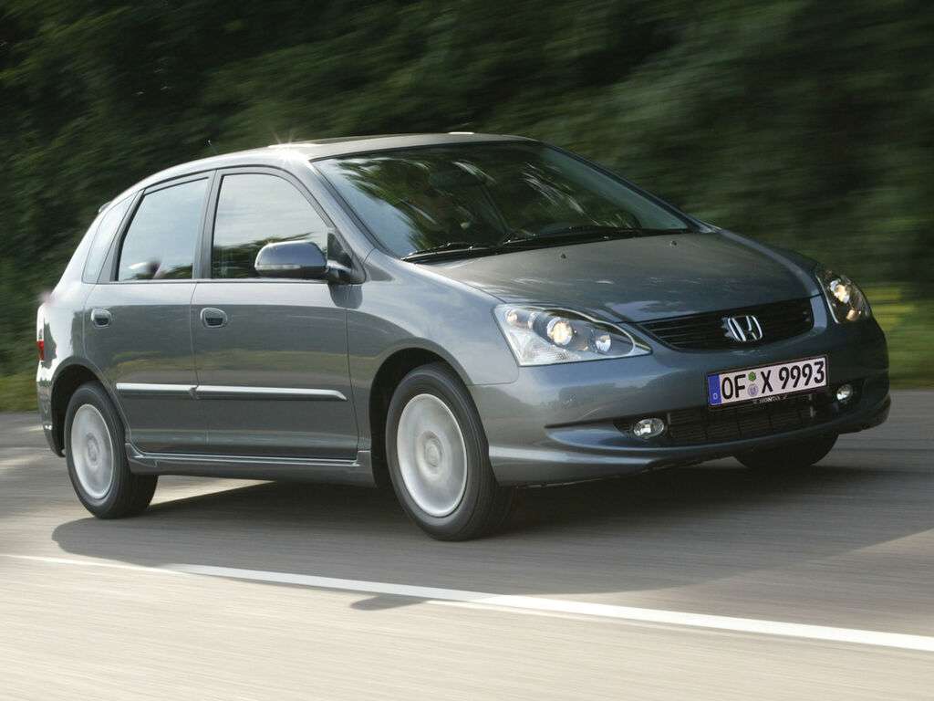 Bagasjeromsmatte til Honda Civic 2001 - 2005