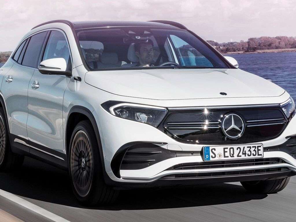 Bagasjeromsmatte til Mercedes EQA H243 2021 - 2026