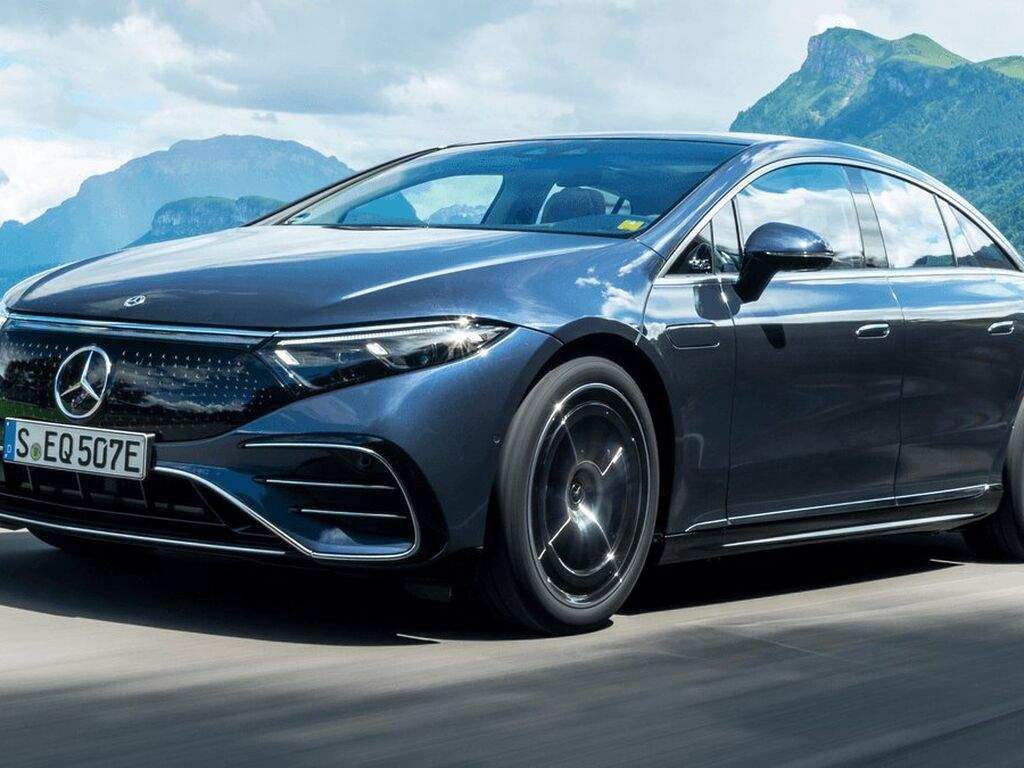 Bagasjeromsmatte til Mercedes EQS V297 2021 - 2026