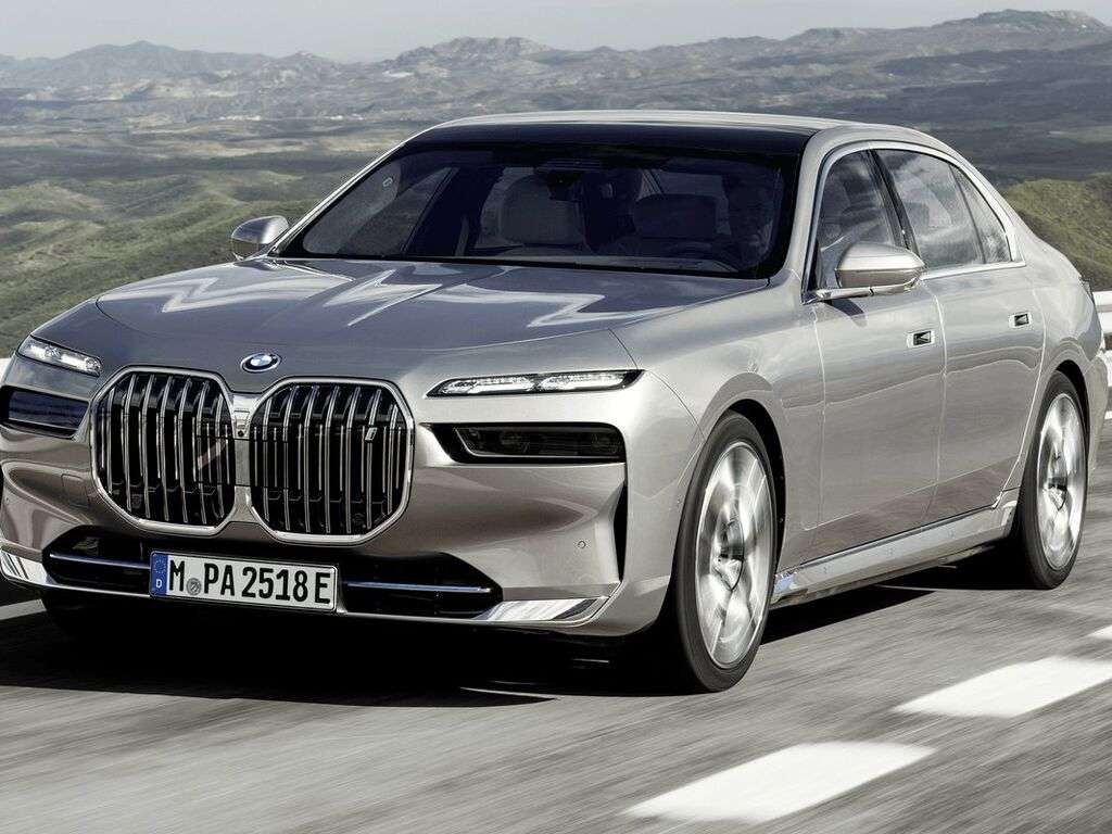 Bagasjeromsmatte til BMW i7 G70 2022 - 2026