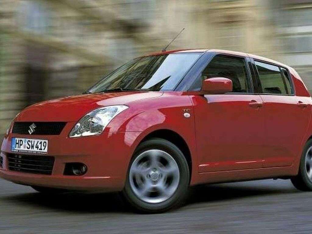 Bagasjeromsmatte til Suzuki Swift 2005 - 2010
