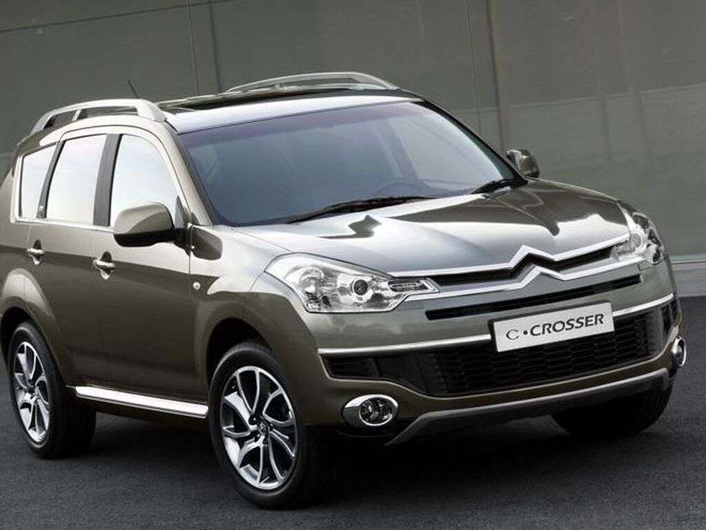 Bagasjeromsmatte til Citroën C-Crosser 2007 - 2013