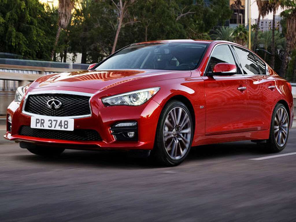 Bagasjeromsmatte til Infiniti Q50 2013 - 2020