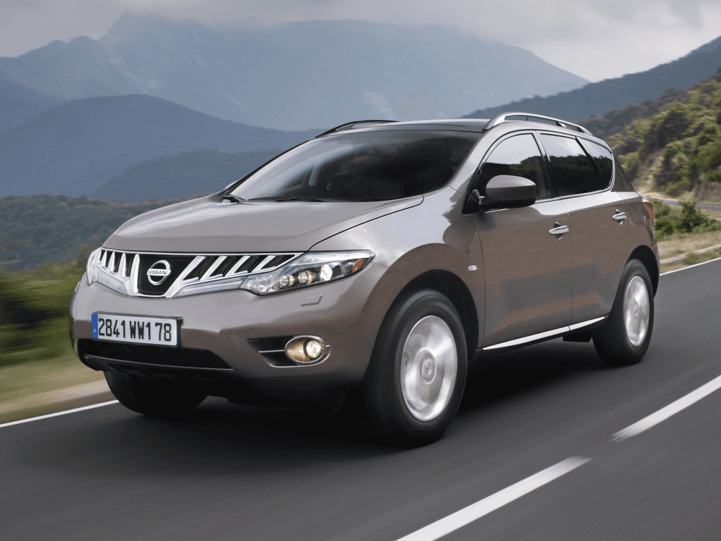 Bagasjeromsmatte til Nissan Murano Z51 2008 - 2016